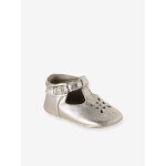 Chaussons b�b� cuir or