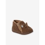 Chaussons bb garon marron