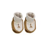 Chaussons b�b� sophie la girafe� marron