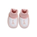 Chaussons b�b� sophie la girafe� rose