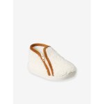 Chaussons bb textile moutonn fabriqus en france cru