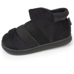 Chaussons bottillons semelle bloup extra confort noir