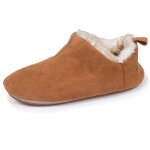 Chaussons bottillons ultra confortables camel
