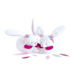 Chaussons cerise le lapin 6 - 12 mois rose