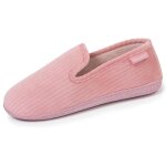 Chaussons charentaises ultra confortables semelle  mmoire de forme rose