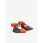Chaussons cuir souple b�b� fireman 686641 - 10 � marine