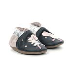 Chaussons dancing mouse marine rose