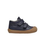 Chaussons doubls en laine racoon vl bleu fonc -