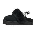 Chaussons enfant en daim noir
