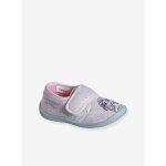 Chaussons fille disney la reine des neiges bleu ciel