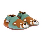 Chaussons gingerbear vert camel