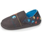 Chaussons mocassins légers et confortables, faciles À enfiler, bon maintien du pied gris chiné Chaussons mocassins légers et confortables, faciles À enfiler, bon maintien du pied gris chiné