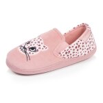 Chaussons mocassins micro - �ponge, maintien souple, facile � enfiler, semelle flexible blush