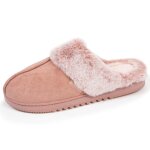 Chaussons mules su�fine, chauds blush