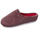 Chaussons mules taupe
