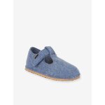 Chaussons pieds nus enfants flexy wooly barefoot froddo bleu jean
