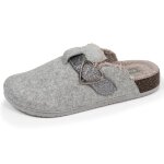 Chaussons sabots semelle anatomique confort gris chin