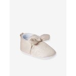Chaussons souples avec noeud bb or