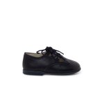 Chaussures anglaises en cuir bleu marine