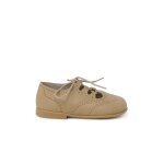 Chaussures anglaises en cuir camel Chaussures anglaises en cuir camel
