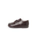 Chaussures anglaises en cuir marron
