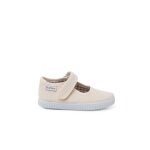 Chaussures babies fille À scratch style basket Écru Chaussures babies fille À scratch style basket Écru