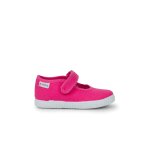 Chaussures babies fille  scratch style basket fucsia