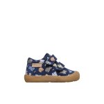 Chaussures barefoot en suède avec imprimé animaux barefoot amur vl marine - Chaussures barefoot en suède avec imprimé animaux barefoot amur vl marine -