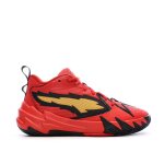 Chaussures de basketball mixte scoot zeros retro rouge