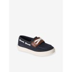 Chaussures bateau enfant gar�on � scratch marine