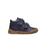 Chaussures � la cheville avec fermeture scratch nirez vl bleu fonc� -