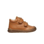 Chaussures � la cheville avec fermeture scratch nirez vl cognac -