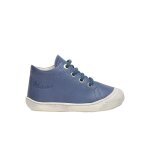 Chaussures en cuir cocoon bleu -
