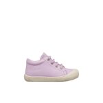 Chaussures en cuir cocoon lilas - blanc