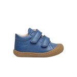 Chaussures en cuir cocoon vl bleu - marron
