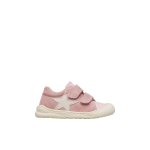 Chaussures en cuir et en daim babe 2 rose - blanc cr�me