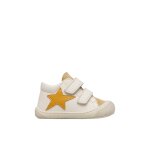 Chaussures en cuir et en daim kolde vl blanc - beige -