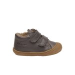 Chaussures en cuir doubl�s en laine cocoon vl anthracite -