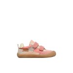 Chaussures en daim et tissu barefoot kesy vl. rose - beige -