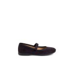 Chaussures fille en serratex  scratch noir