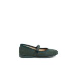 Chaussures fille en serratex avec � scratch vert