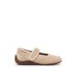 Chaussures filles synth�tique fermeture adh�sive beige
