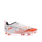 Chaussures de foot junior ultra 5 play fg / ag blanc