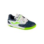 Chaussures de foot en salle cancha blanc / bleu marine / vert Chaussures de foot en salle cancha blanc / bleu marine / vert