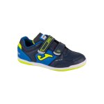 Chaussures de foot en salle top flex bleu marine / vert