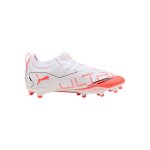 Chaussures de foot pour terrain ferme ultra match ultra 5 match blanc / orange Chaussures de foot pour terrain ferme ultra match ultra 5 match blanc / orange