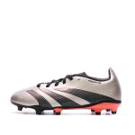 Chaussures de football mixte predator league fg gris