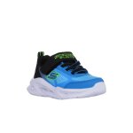 Chaussures � lacets extensibles meteor lights krendo confort sportif enfant bleu