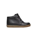 Chaussures � lacets en nappa bross� conte noir -