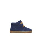 Chaussures  lacets en sude conte marine -